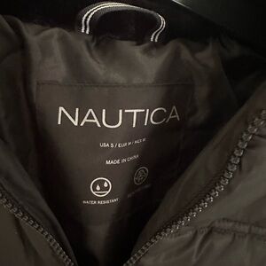 Nautica Black Water-Resistant Jacket